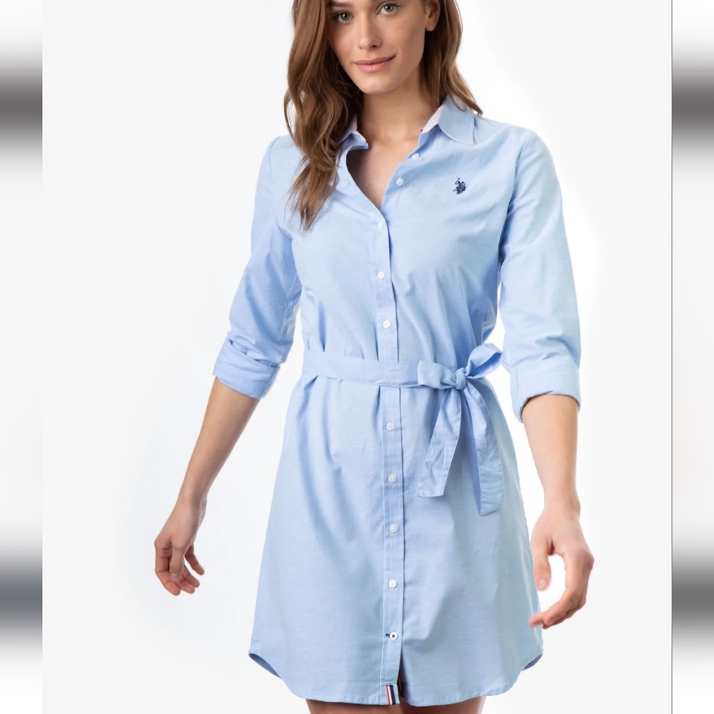 U.S. POLO ASSN. Classic blue dress